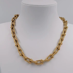 Çelik Gold Tiffany Kolye 45 cm