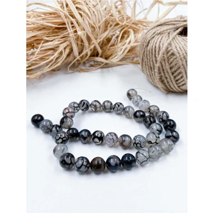 Akrep Akik Küre Kesim 10 mm Doğal Taş Dizi