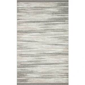 Eko Halı Motto Mot 01 Grey Whıte Yumuşak Tuşeli Örgü Dokuma Modern ve Şık Iskandinav Tarz Makine Dokuması Halı