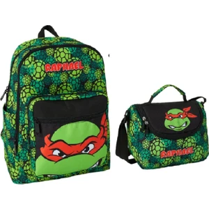 Ninja Turtles Rapheal Okul Sırt Çantası Beslenmeli Set