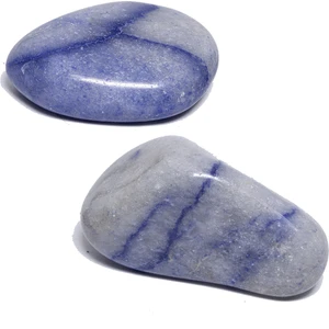 Tesbih Atölyesi Sertifikalı Angelit - Melek Taşı Kütle  (3-4 Cm)