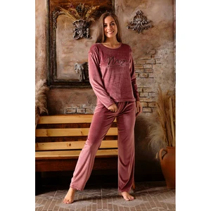 Kışlık Kadın Kadife Pijama Takımı - Süper Soft Serisi
