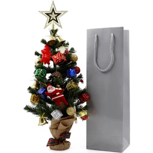 Repro Design Şişe Boy Gümüş Premium Karton Çanta  12 x 35 x 8 cm Karton Poşet 3 Adet