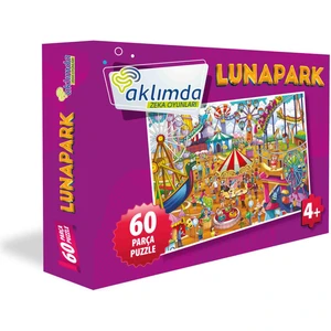 Aklımda Zeka Oyunları 60 Parça Puzzle Lunapark