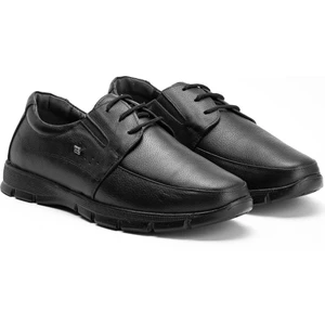 The Dortex Shoes The Dortex  COMF02 Erkek  Bağcıklı Topuk Jelli Yumuşak Ortopedik Günlük Baba Ayakkabısı