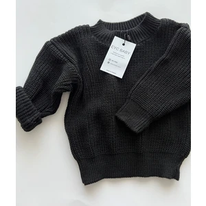Eyc Baby Vizon Bebek/ Çocuk Oversize Triko Kazak Unisex