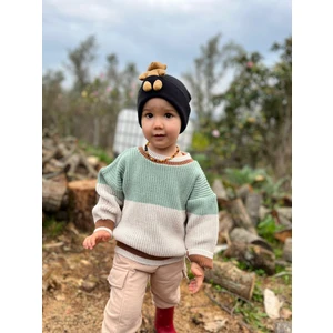 Eyc Baby Oversize Bebek/ Çocuk Triko Kazak Unısex