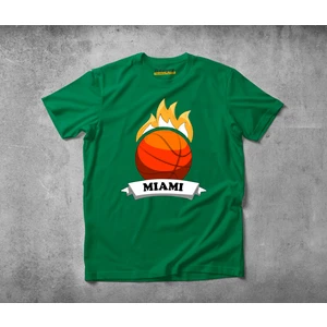 Miami Ball  Pamuklu Penye T-Shirt