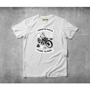 Storm Trooper Cafe Racer  Pamuklu Penye T-Shirt