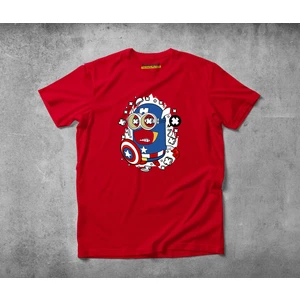 Captain Minion  Pamuklu Penye T-Shirt