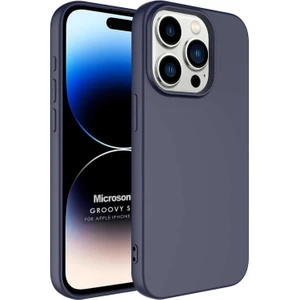 Apple iPhone 15 Pro Kılıf Groovy Soft Lacivert