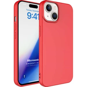 Apple iPhone 15 Plus Kılıf Groovy Soft Kırmızı