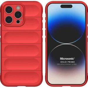 Apple iPhone 15 Pro Kılıf Oslo Prime Kırmızı