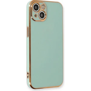 Apple iPhone 15 Plus Kılıf Olive Plated Yeşil