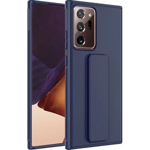 Samsung Galaxy Note 20 Ultra Kılıf Şık ve Stantlı Qstand Premium Kapak