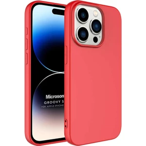 Apple iPhone 15 Pro Kılıf Groovy Soft Kırmızı