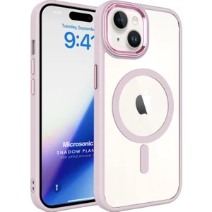 Apple iPhone 15 Plus Kılıf Shadow Planet Rose Gold