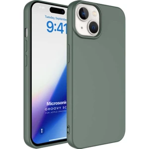 Apple iPhone 15 Plus Kılıf Groovy Soft Koyu Yeşil
