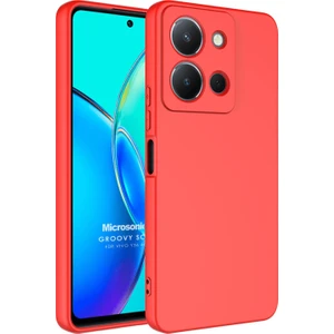 Vivo Y36 Kılıf Groovy Soft Kırmızı