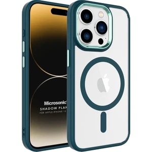 Apple iPhone 15 Pro Max Kılıf Shadow Planet Koyu Yeşil