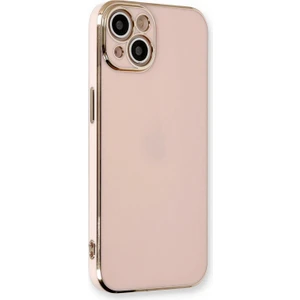 Apple iPhone 15 Plus Kılıf Olive Plated Pembe