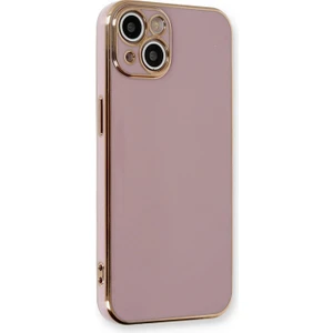Apple iPhone 15 Plus Kılıf Olive Plated Lila