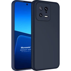 Xiaomi Mi 13 Kılıf Groovy Soft Lacivert