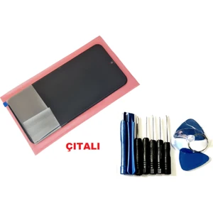 Samsung Galaxy M30S (SM-M307F) LCD Ekran Dokunmatik (Orjinal Çıtalı Tamir Seti)