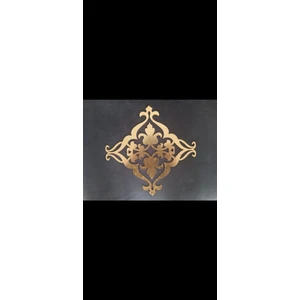 Dekoratif duvar süsü 25×25 cm gold 1 adet olarak gönderilir