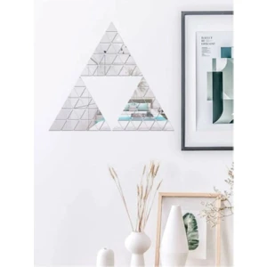 Üçgen Plexi Ayna (Kendinden Yapışkanlı) 36 Adet (5 x 5)