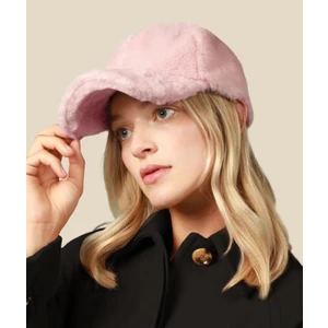 Trend Soft Pembe Peluş Cap Şapka