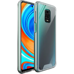 Xiaomi Redmi Note 9 Pro Uyumlu Kılıf Sararmaz Hd Şeffaf Silikon Kılıf Şeffaf