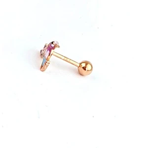 Ose Shop Totem Kuşu Figürlü 925ayar Gümüş Tragus Piercing