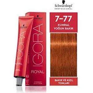 Igora Royal 7-77 Kumral Yoğun Bakır 60 Ml
