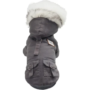 Beyond Store Sonbahar ve Kış Yeni Iki Bacaklı Polar Pamuklu Ceket Köpek Giysileri (Yurt Dışından)