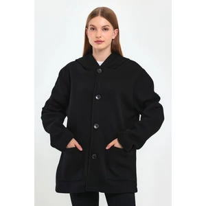Alexander Gardi Kapüşonlu Oversize Hırka (E22-60700)