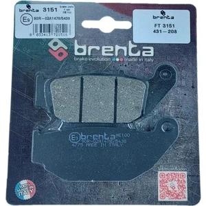 431-208 2013-2021 Honda Crf 250 L Arka Fren Balatası Organik Balata