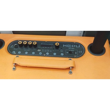 HEPU HEPU-923 Profesyonel Deri Tasarımlı Karaoke Çift Fiyatı