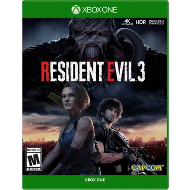 Resident Evil 3 Xbox One ve Series