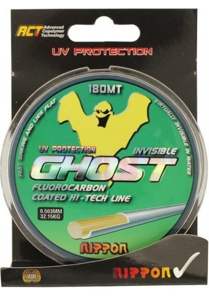 Nıppon Ghost 180 mt Florocarbon 0,242MM