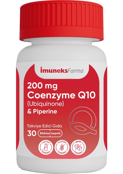 Farma Coenzyme Q10 200 mg 30 Kapsül
