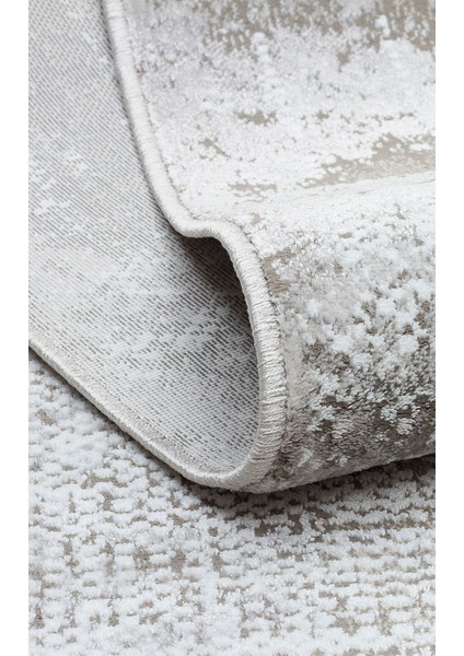Modena Mdn 04 Cream Grey Hav Toz Vermez Şık ve Modern Sık Dokuma Makine Dokuması Halı indirimleri