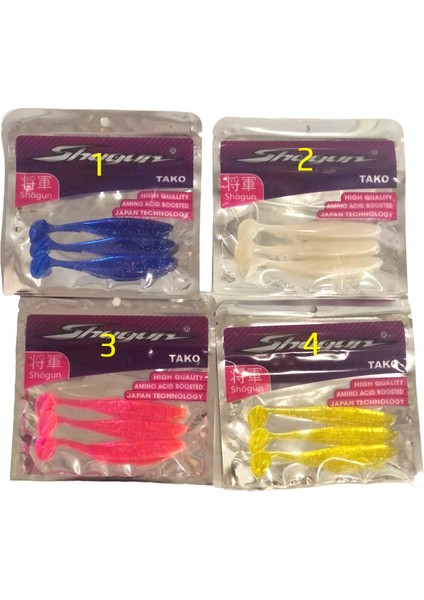 Tako Actıon Lrf Silikonu 3’lü Paket Renk:4