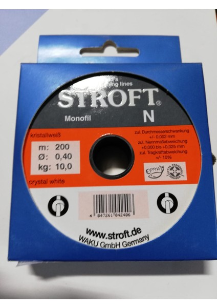 N 200MT Monoflament 0,40MM