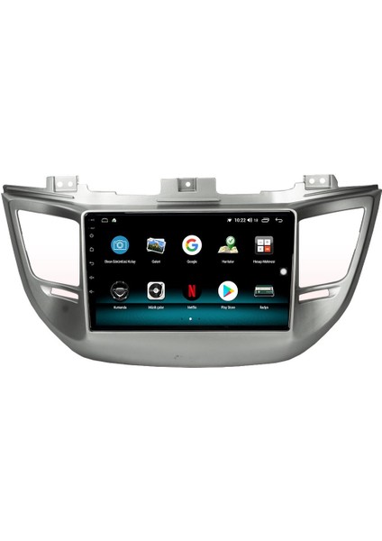 Hyundai Tucson Android 13 Multimedya Carplay 4gb RAM+64GB HDD 2015-2017 Navigasyon Ekran