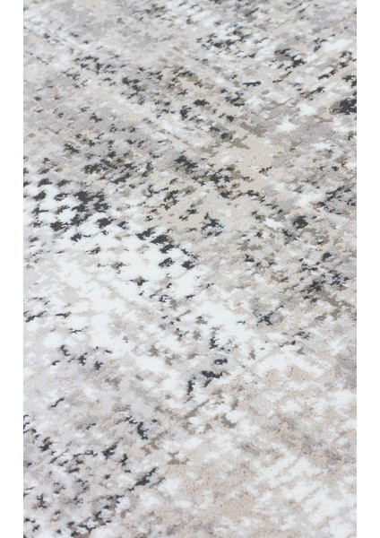 Modena Mdn 01 Cream Grey Hav Toz Vermez Şık ve Modern Sık Dokuma Makine Dokuması Halı modelleri