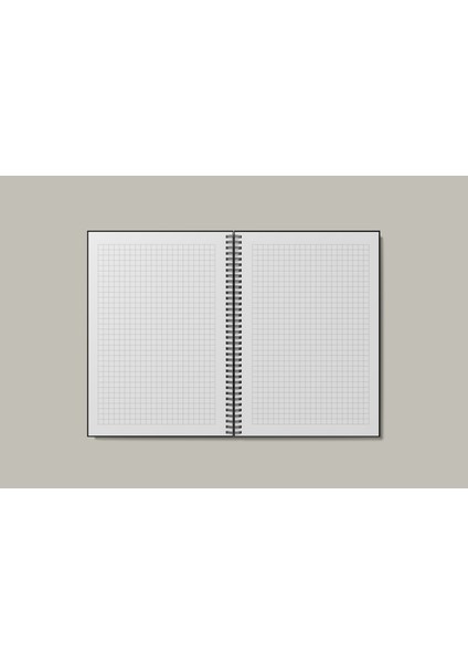 Notebook For Developers - Deadline - Siyah - Kısmi Lak'lı Sert Mukavva Kapak - 100 Yaprak - Kareli - Spiralli Defter