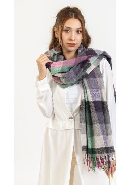 Yumuşak Dokulu Buklet Kadın Omuz Şalı modelleri