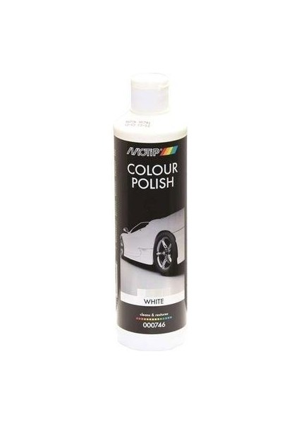 Color Polish Renkli Oto Cila Beyaz 500 ml - 000746