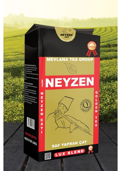 Mevlana Çay Neyzen Mevlana Çayı  Sri Lanka Ceylon Siyah Yaprak Çayı 800 gr